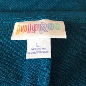 Blue LULA ROE Carly t-shirt dress